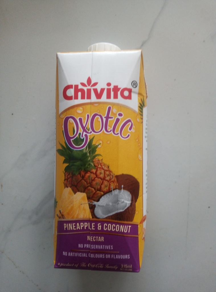 Chivita Exotic Pineapple and Coconut  315ml 