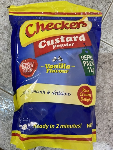 Checkers Custard Powder Vanilla Flavour 1Kg